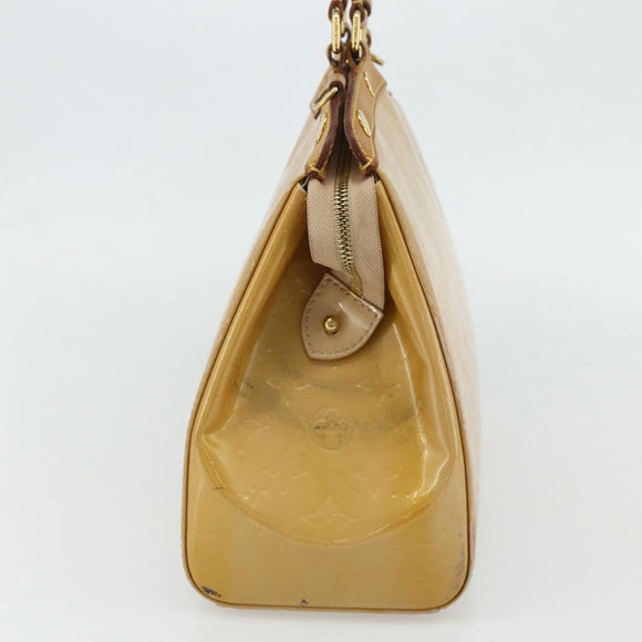 LOUIS VUITTON Vernis Blair MM Hand Bag 2way Rose Flow Lantern M91621 Auth 178488
