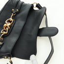 GUCCI Horsebit Schultertasche Leder Schwarz Gold 159402 Auth 178489SAV-19