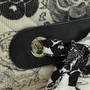 CHANEL Matelasse 25 Chain Shoulder Bag Corduroy White Gold CC Auth 178492SAM-14