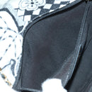 CHANEL Matelasse 25 Chain Shoulder Bag Corduroy White Gold CC Auth 178492SAM-23