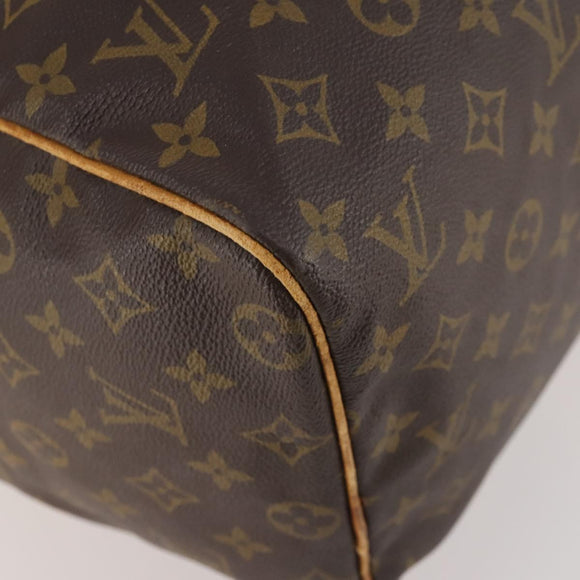 LOUIS VUITTON Monogram Sac Souple 45 Boston Bag M41624 LV Auth 178493