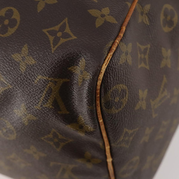 LOUIS VUITTON Monogram Sac Souple 45 Boston Bag M41624 LV Auth 178493