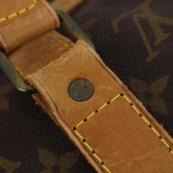 LOUIS VUITTON Monogram Sac Souple 45 Boston Bag M41624 LV Auth 178493