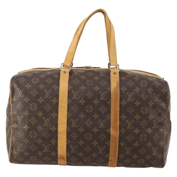 LOUIS VUITTON Monogram Sac Souple 45 Boston Bag M41624 LV Auth 178493