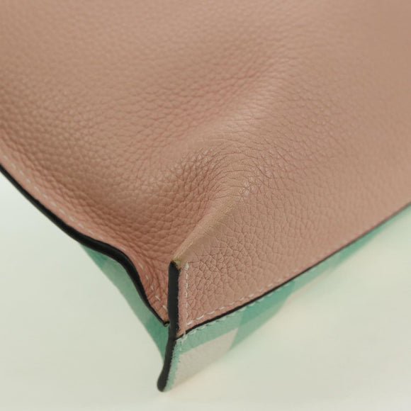 LOEWE Schoudertas Leer Roze Zilver Orig. 178498M