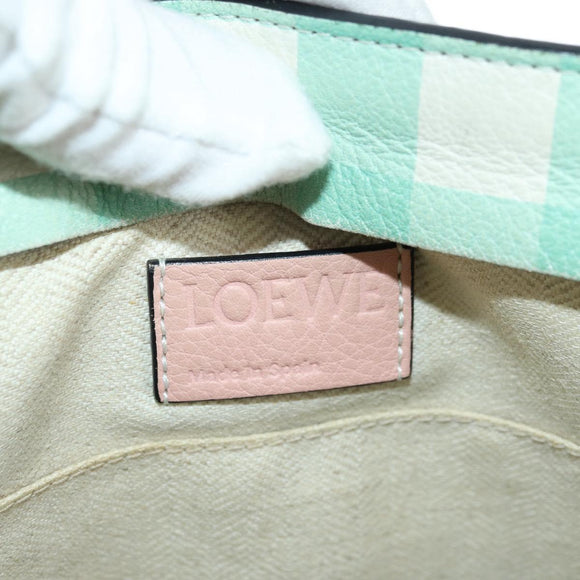 LOEWE Schoudertas Leer Roze Zilver Orig. 178498M