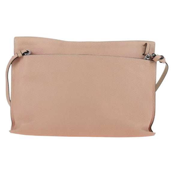 LOEWE Schoudertas Leer Roze Zilver Orig. 178498M