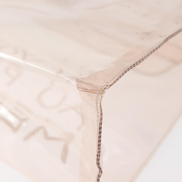 HERMES Vinyl Kelly Hand Bag Vinyl Clear Auth 178501