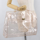 HERMES Vinyl Kelly Hand Bag Vinyl Clear Auth 178501-18