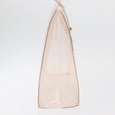 HERMES Vinyl Kelly Hand Bag Vinyl Clear Auth 178501-4