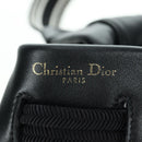 Christian Dior Shoulder Bag Leather Black Gold Auth 178502SM-18