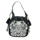 Christian Dior Shoulder Bag Leather Black Gold Auth 178502SM-13