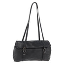 PRADA Shoulder Bag Leather Black Auth 178507A-1