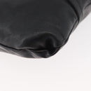 PRADA Shoulder Bag Leather Black Auth 178507A-10