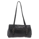 PRADA Shoulder Bag Leather Black Auth 178507A-3