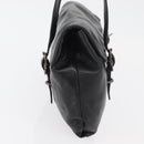 PRADA Shoulder Bag Leather Black Auth 178507A-5