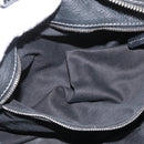 Chloe Paddington Hand Bag Leather Black Silver gold Auth 178515A-24