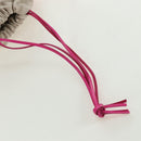 LOEWE Anagram Shoulder Bag Raffia Pink Auth 178517SAM-18