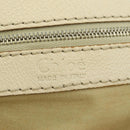 Chloe Paddington Hand Bag Leather White Silver Auth 178520V-25