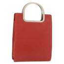 Chloe Hand Bag Leather Red Auth 178521A-1