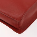 Chloe Hand Bag Leather Red Auth 178521A-16