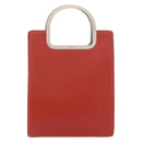 Chloe Hand Bag Leather Red Auth 178521A-13