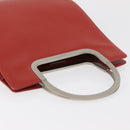 Chloe Hand Bag Leather Red Auth 178521A-7