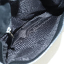 CHANEL Coco Mademoiselle Shoulder Bag Leather Black Silver CC Auth 178522SAM-9