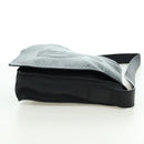 CHANEL Coco Mademoiselle Shoulder Bag Leather Black Silver CC Auth 178522SAM-4