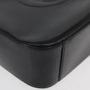 GUCCI Soho Shoulder Bag Patent leather Black Silver 000 0506 Auth 178524-10