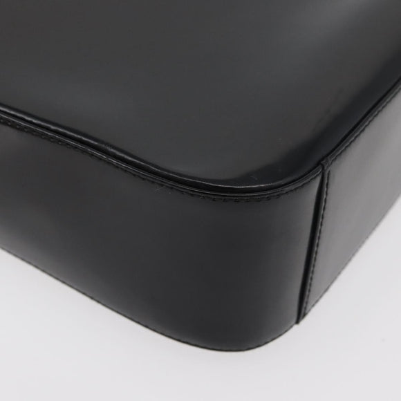 GUCCI Soho Shoulder Bag Patent leather Black Silver 000 0506 Auth 178524