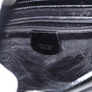 GUCCI Soho Shoulder Bag Patent leather Black Silver 000 0506 Auth 178524-14