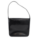 GUCCI Soho Shoulder Bag Patent leather Black Silver 000 0506 Auth 178524-3