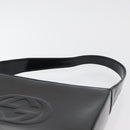 GUCCI Soho Shoulder Bag Patent leather Black Silver 000 0506 Auth 178524-8