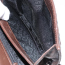 BOTTEGA VENETA INTRECCIATO Hand Bag Leather 2way Brown Gold Auth 178526A-22