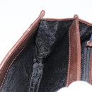 BOTTEGA VENETA INTRECCIATO Hand Bag Leather 2way Brown Gold Auth 178526A-24
