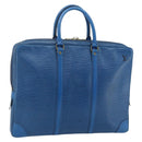 LOUIS VUITTON Epi Porte Documents Voyage Business Bag Blue M41144 LV Auth 178528-1