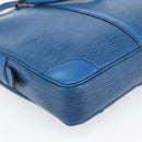 LOUIS VUITTON Epi Porte Documents Voyage Business Bag Blue M41144 LV Auth 178528-13