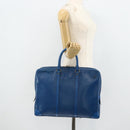 LOUIS VUITTON Epi Porte Documents Voyage Business Bag Blue M41144 LV Auth 178528-24