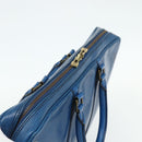 LOUIS VUITTON Epi Porte Documents Voyage Business Bag Blue M41144 LV Auth 178528-6