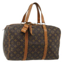 LOUIS VUITTON Monogram Sac Souple 35 Boston Bag M41626 LV Auth 178530-1