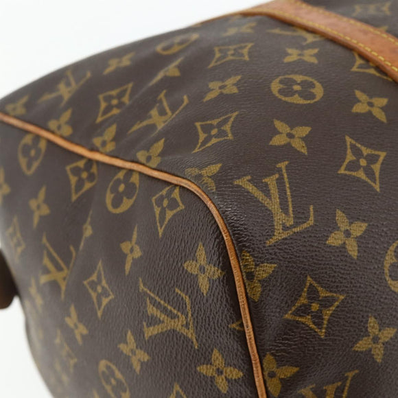 LOUIS VUITTON Monogram Sac Souple 35 Boston Bag M41626 LV Auth 178530