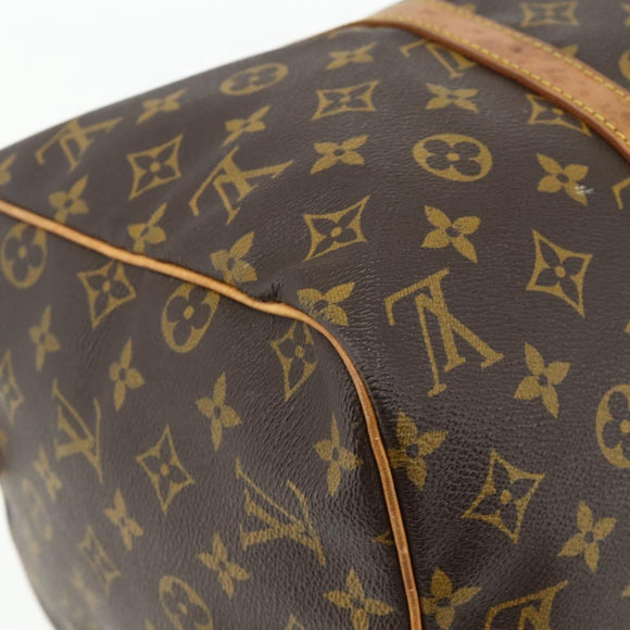 LOUIS VUITTON Monogram Sac Souple 35 Boston Bag M41626 LV Auth 178530