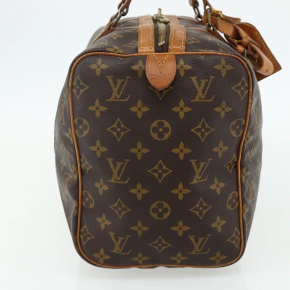LOUIS VUITTON Monogram Sac Souple 35 Boston Bag M41626 LV Auth 178530
