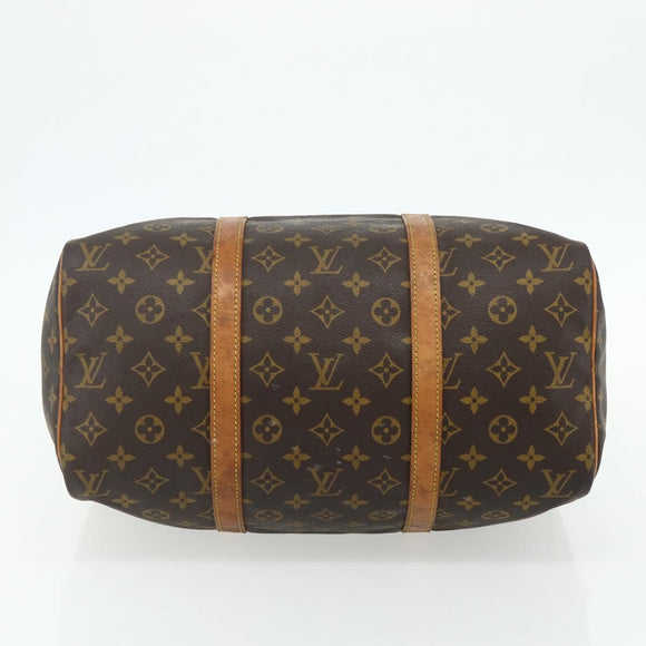 LOUIS VUITTON Monogram Sac Souple 35 Boston Bag M41626 LV Auth 178530