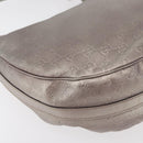 GUCCI GG Canvas GG Twin Guccissima Bag Leather Silver 232962 Auth 178533V-12