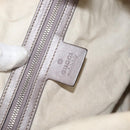GUCCI GG Canvas GG Twin Guccissima Bag Leather Silver 232962 Auth 178533V-15