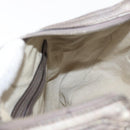 GUCCI GG Canvas GG Twin Guccissima Bag Leather Silver 232962 Auth 178533V-17
