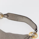 GUCCI GG Canvas GG Twin Guccissima Bag Leather Silver 232962 Auth 178533V-8