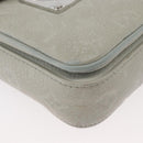 LOUIS VUITTON Taurillon Vertical Wearable Wallet Bag Gray M82568 LV Auth 178538V-14
